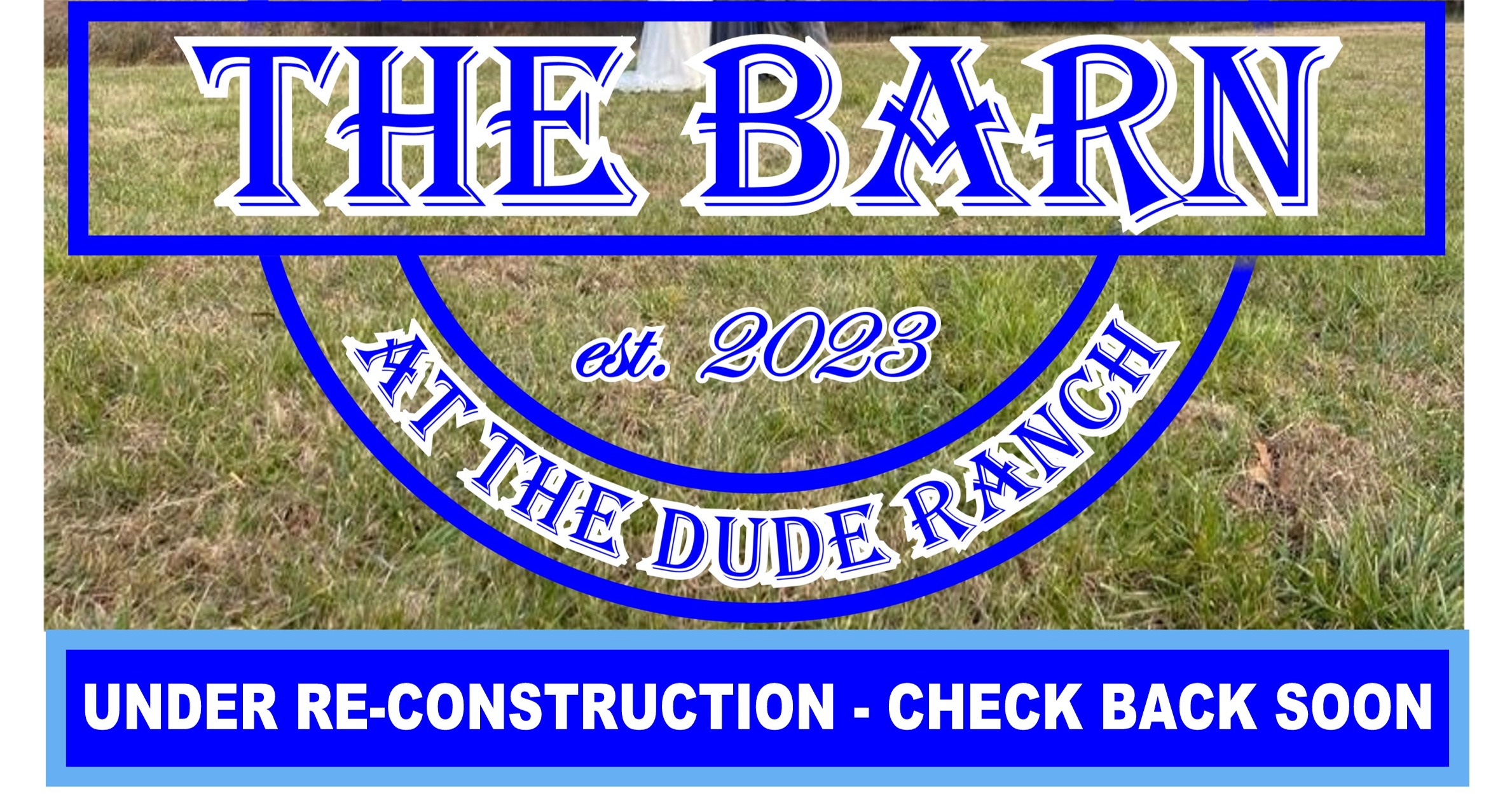 The Barn site being redone
